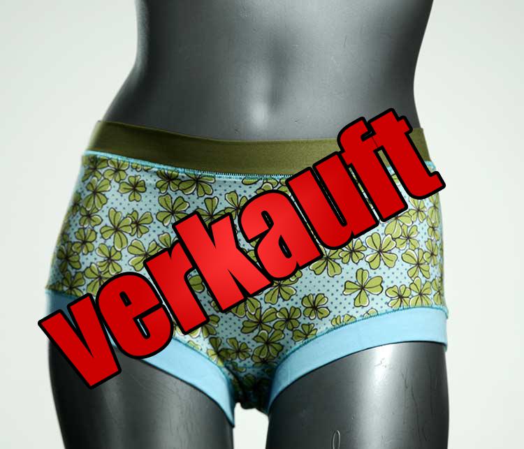 bequeme ökologische farbige attraktive Hotpant aus Biobaumwolle, Unterwäsche für Damen