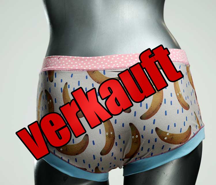 bunte süße attraktive sexy Hotpant aus Biobaumwolle, Unterwäsche für Damen
