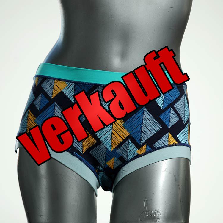 attraktive bequeme sexy bunte Hotpant aus Biobaumwolle, Unterwäsche für Damen