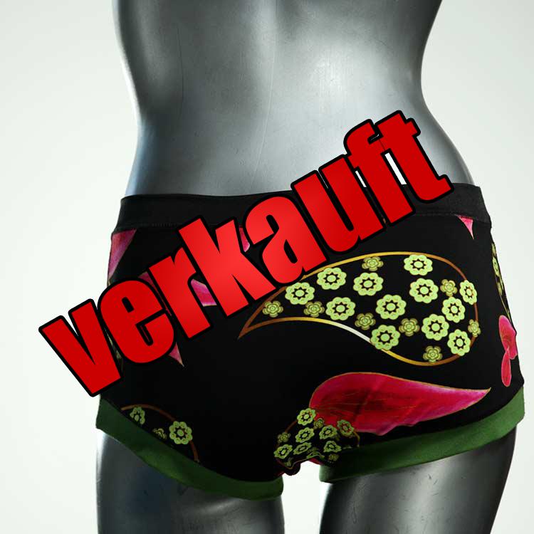 schöne handgemachte bequeme preiswerte Hotpant aus Biobaumwolle, Unterwäsche für Damen