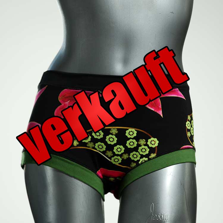 schöne handgemachte bequeme preiswerte Hotpant aus Biobaumwolle, Unterwäsche für Damen