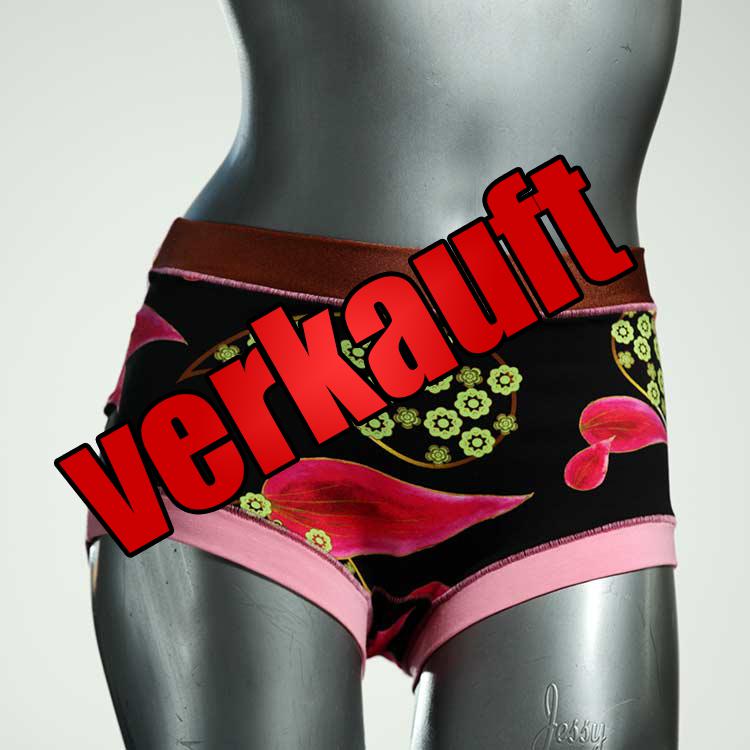 farbige preiswerte süße nachhaltige Hotpant aus Biobaumwolle, Unterwäsche für Damen