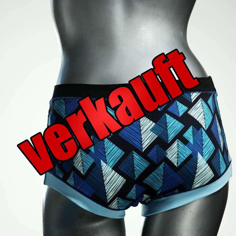 bequeme handgemachte günstige ökologische Hotpant aus Biobaumwolle, Unterwäsche für Damen