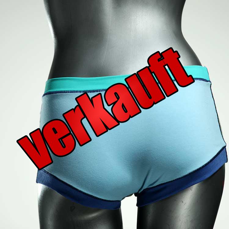 bunte schöne ökologische günstige Hotpant aus Biobaumwolle, Unterwäsche für Damen