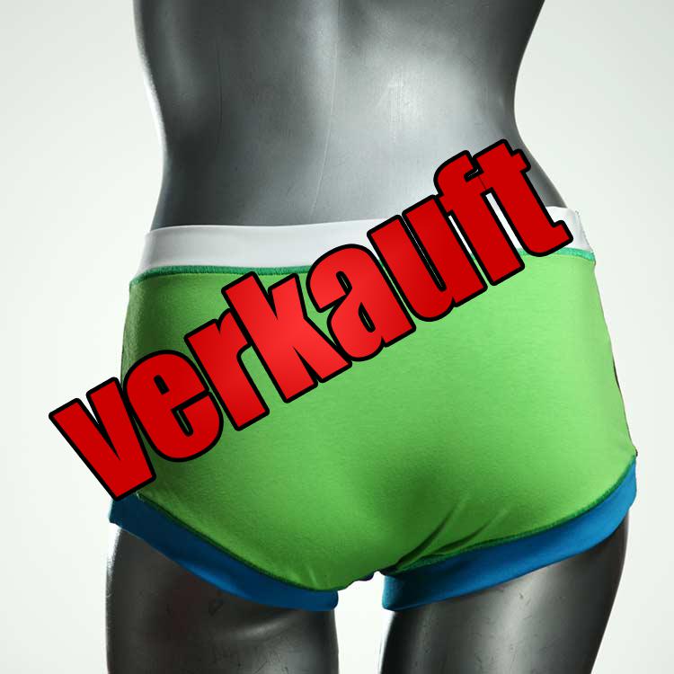 günstige farbige bequeme nachhaltige Hotpant aus Biobaumwolle, Unterwäsche für Damen