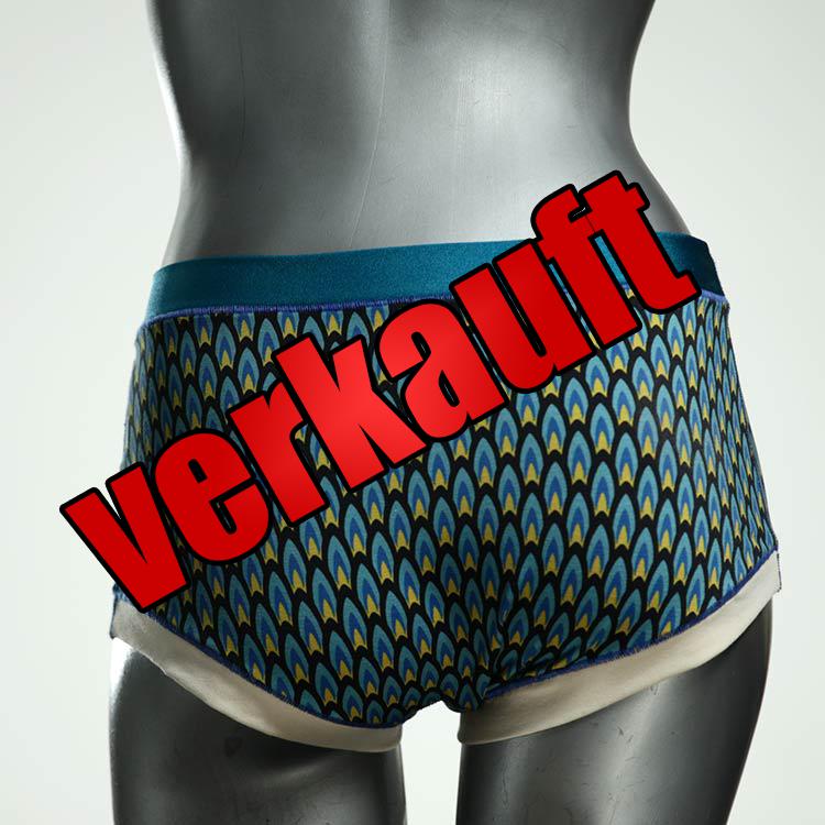 nachhaltige gemusterte süße bequeme Hotpant aus Biobaumwolle, Unterwäsche für Damen