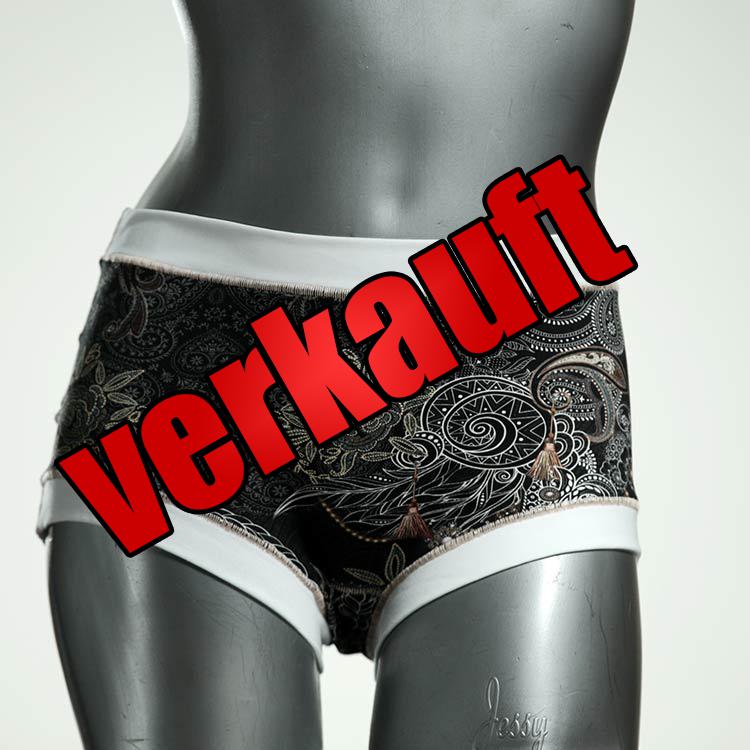 bequeme günstige schöne gemusterte Hotpant aus Biobaumwolle, Unterwäsche für Damen