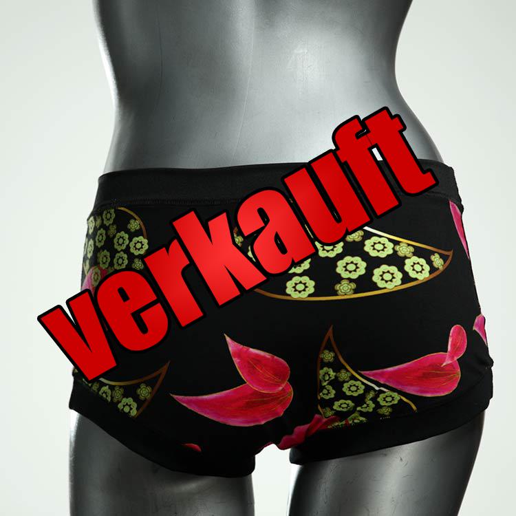 gemusterte attraktive bequeme nachhaltige Hotpant aus Biobaumwolle, Unterwäsche für Damen