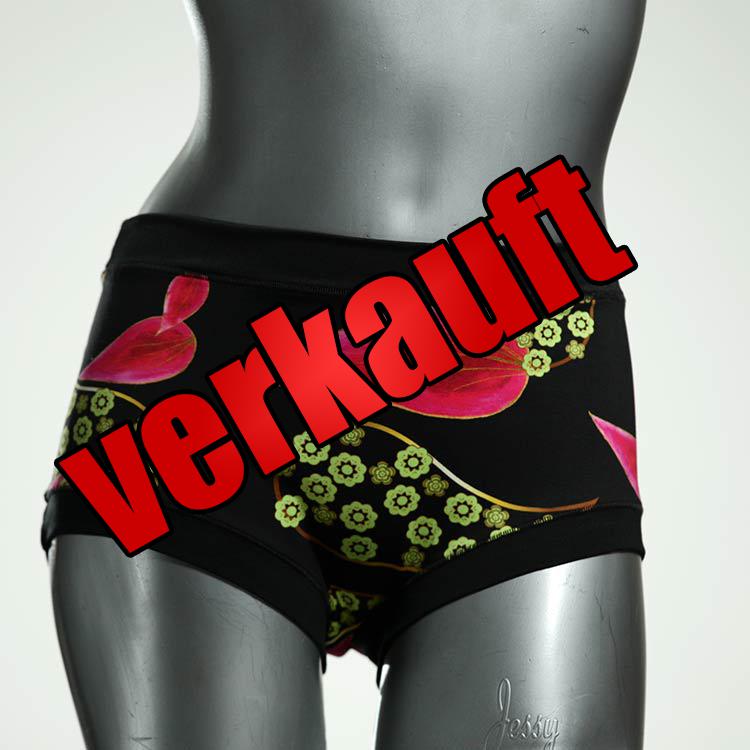 gemusterte attraktive bequeme nachhaltige Hotpant aus Biobaumwolle, Unterwäsche für Damen