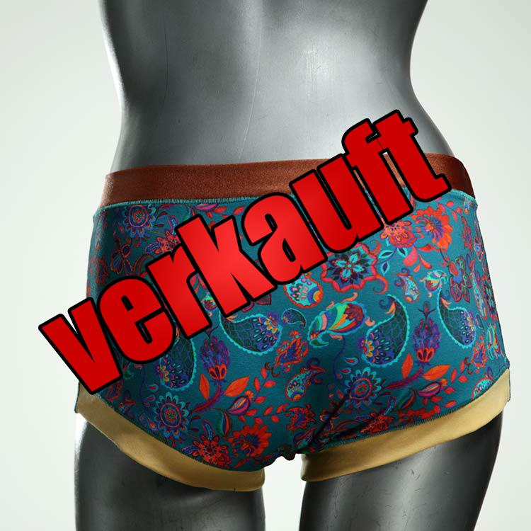 schöne sexy handgemachte günstige Hotpant aus Biobaumwolle, Unterwäsche für Damen