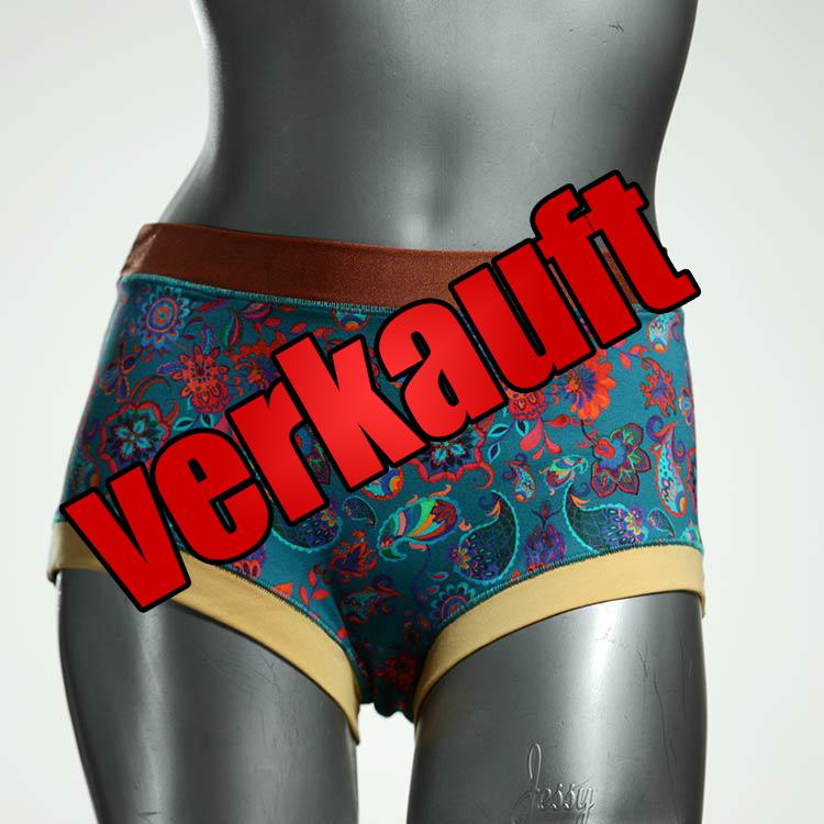 schöne sexy handgemachte günstige Hotpant aus Biobaumwolle, Unterwäsche für Damen