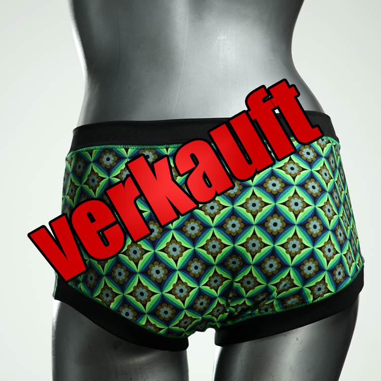 gemusterte schöne sexy bequeme Hotpant aus Biobaumwolle, Unterwäsche für Damen