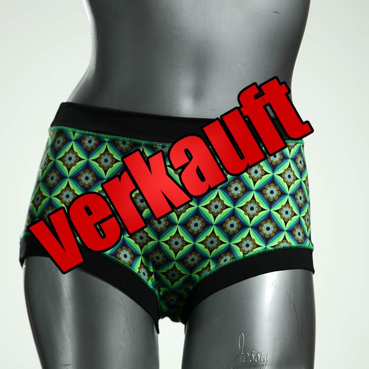 gemusterte schöne sexy bequeme Hotpant aus Biobaumwolle, Unterwäsche für Damen