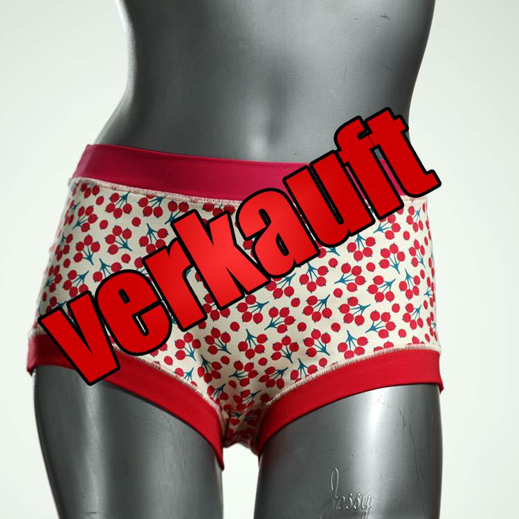 schöne preiswerte gemusterte nachhaltige Hotpant aus Biobaumwolle, Unterwäsche für Damen