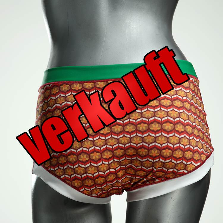 farbige bequeme ökologische nachhaltige Hotpant aus Biobaumwolle, Unterwäsche für Damen
