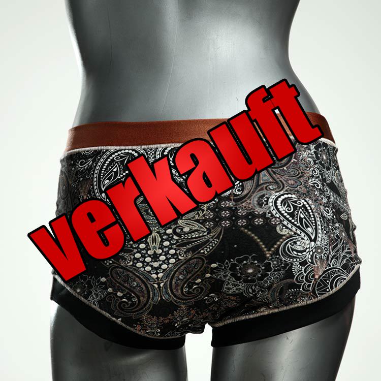 bunte attraktive günstige schöne Hotpant aus Biobaumwolle, Unterwäsche für Damen