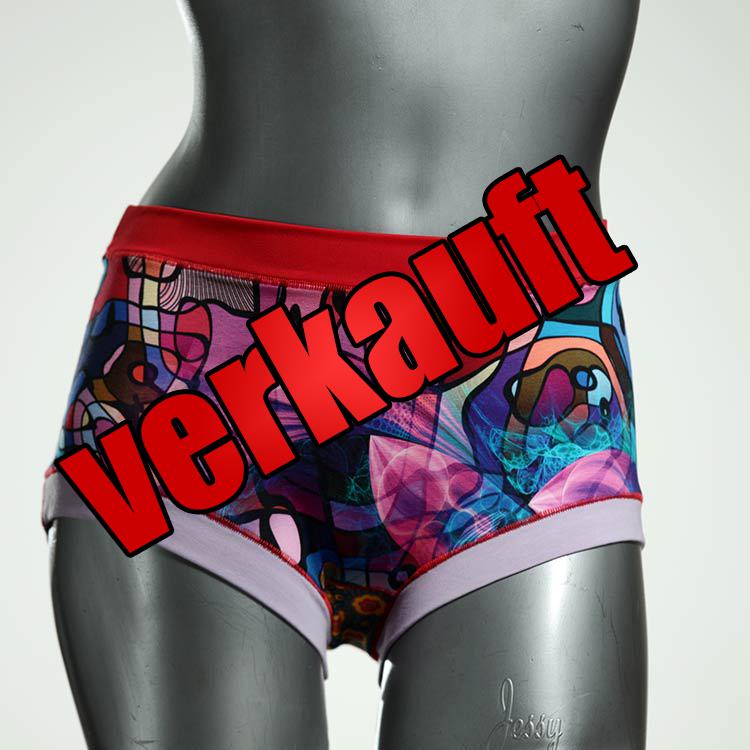 attraktive ökologische preiswerte bunte Hotpant aus Biobaumwolle, Unterwäsche für Damen