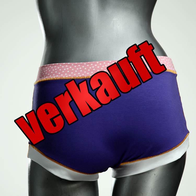 bunte nachhaltige preiswerte attraktive Hotpant aus Biobaumwolle, Unterwäsche für Damen