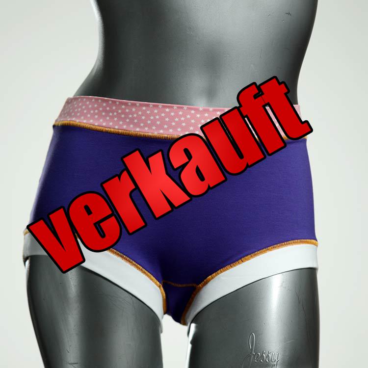 bunte nachhaltige preiswerte attraktive Hotpant aus Biobaumwolle, Unterwäsche für Damen