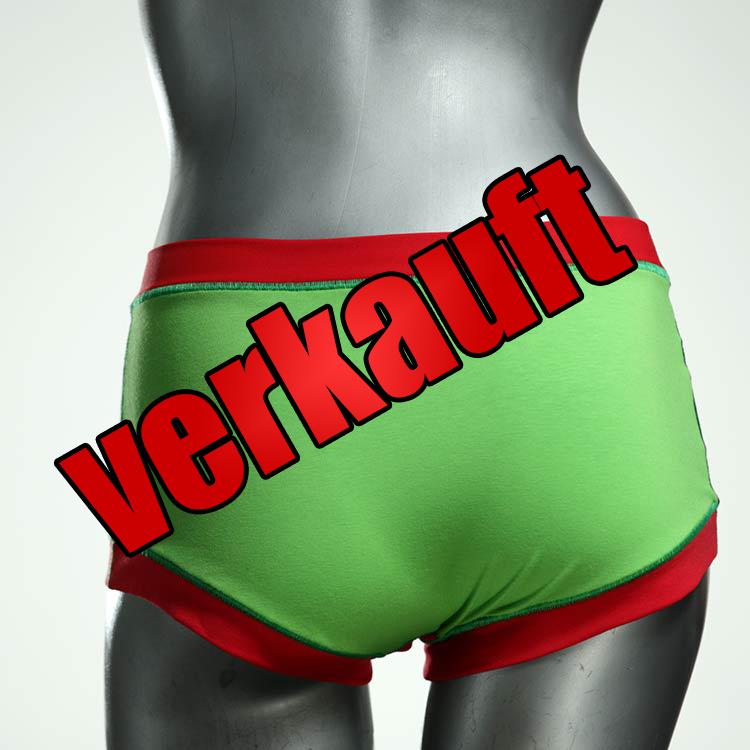 bunte günstige ökologische nachhaltige Hotpant aus Biobaumwolle, Unterwäsche für Damen