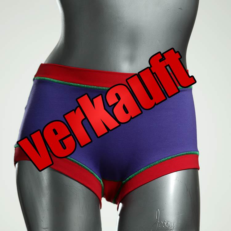 bunte günstige ökologische nachhaltige Hotpant aus Biobaumwolle, Unterwäsche für Damen