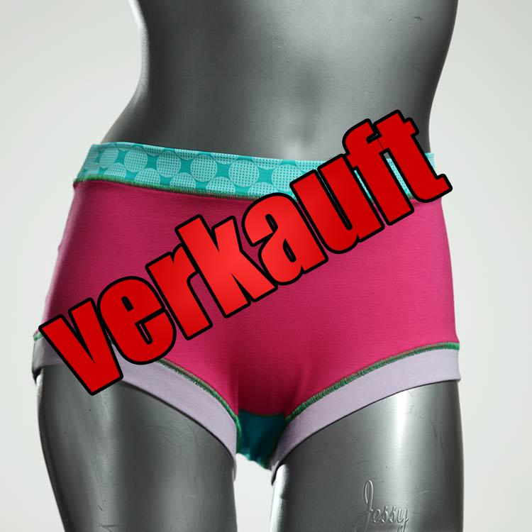 attraktive nachhaltige bequeme farbige Hotpant aus Biobaumwolle, Unterwäsche für Damen