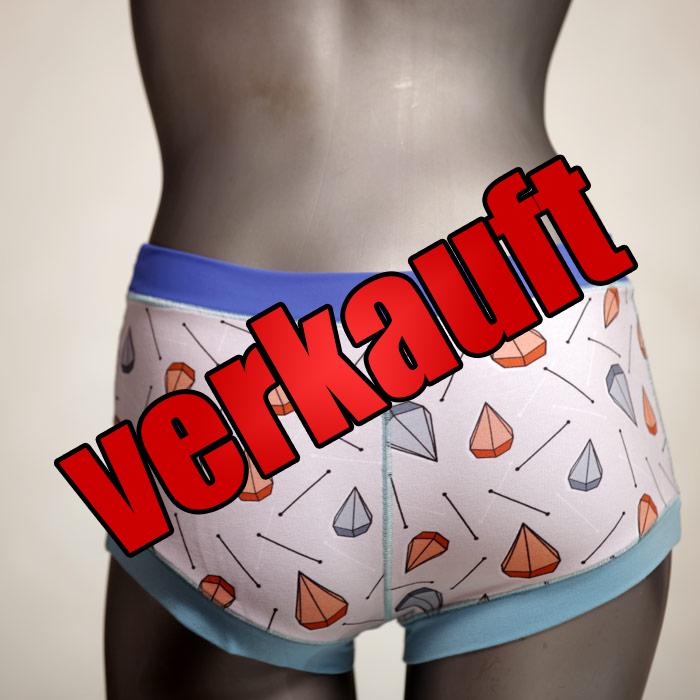  bequeme GOTS-zertifizierte bunte Hotpant - Hipster - Unterhose für Damen aus Biobaumwolle für Damen
