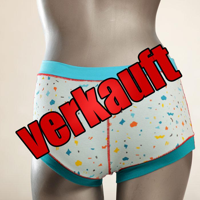  bequeme bunte GOTS-zertifizierte Hotpant - Hipster - Unterhose für Damen aus Biobaumwolle für Damen