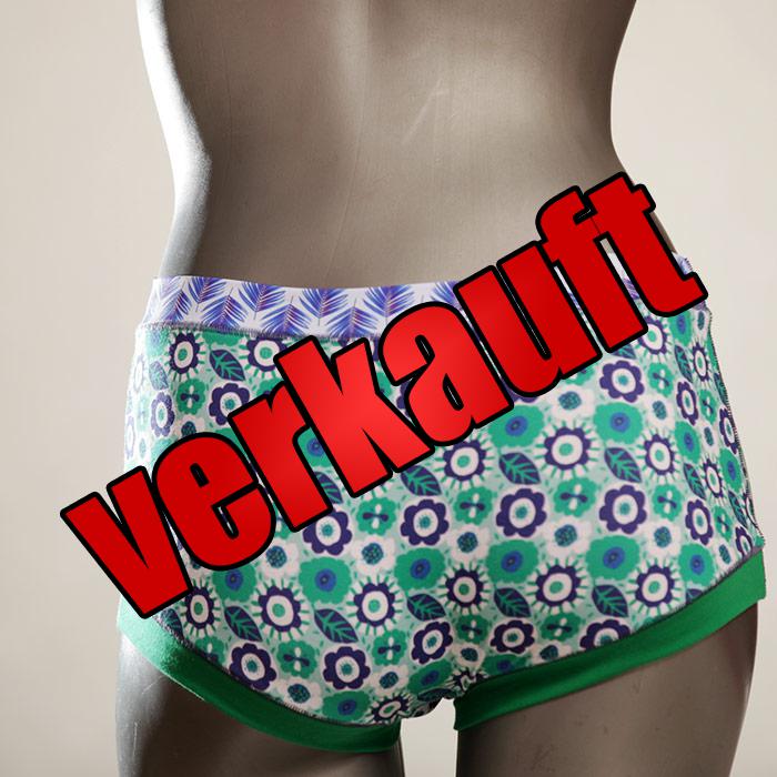  süße bunte besondere Hotpant - Hipster - Unterhose für Damen aus Biobaumwolle für Damen