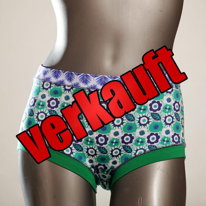  süße bunte besondere Hotpant - Hipster - Unterhose für Damen aus Biobaumwolle für Damen