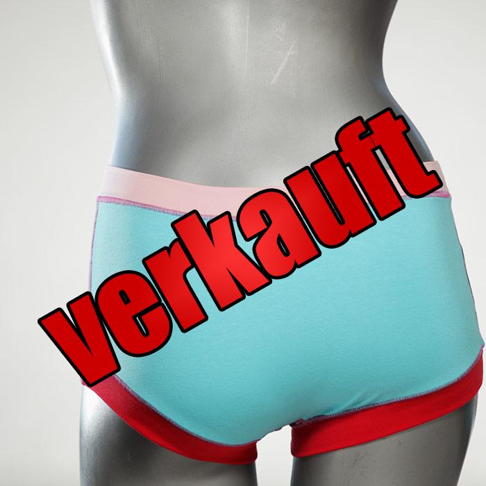  GOTS-zertifizierte nachhaltige bunte Hotpant - Hipster - Unterhose für Damen aus Biobaumwolle für Damen