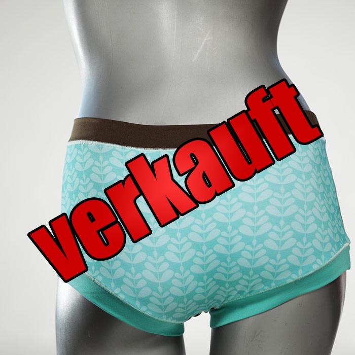  nachhaltige bunte bequeme Hotpant - Hipster - Unterhose für Damen aus Biobaumwolle für Damen