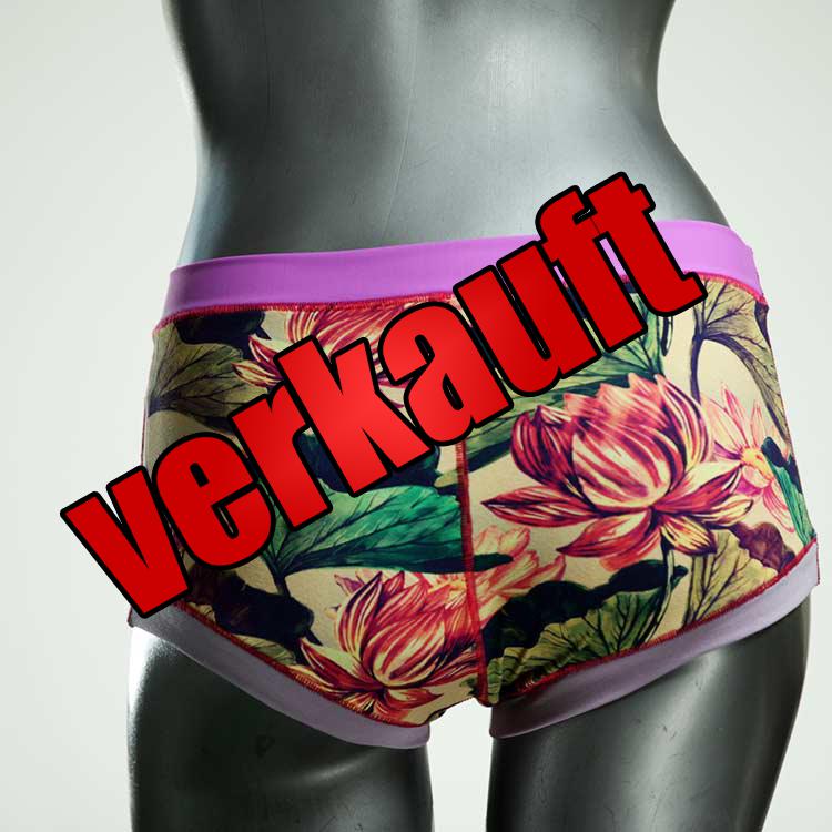 süße farbige schöne bequeme Hotpant aus Biobaumwolle, Unterwäsche für Damen