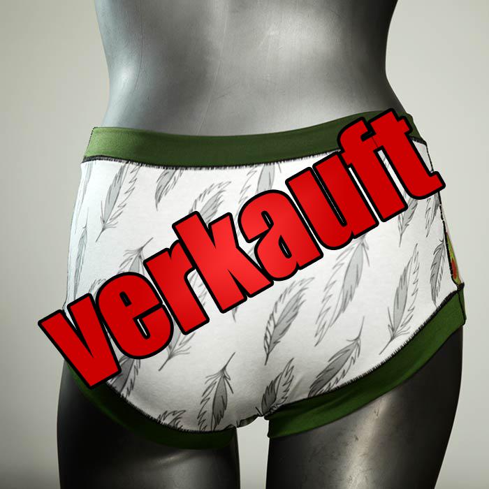 handgemachte attraktive sexy bunte Hotpant aus Biobaumwolle, Unterwäsche für Damen