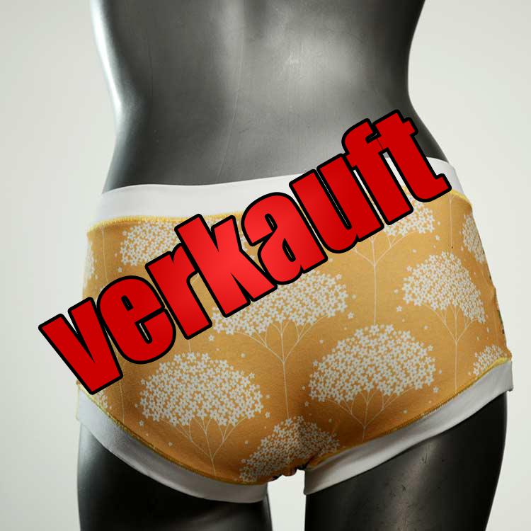 bunte attraktive handgemachte sexy Hotpant aus Biobaumwolle, Unterwäsche für Damen