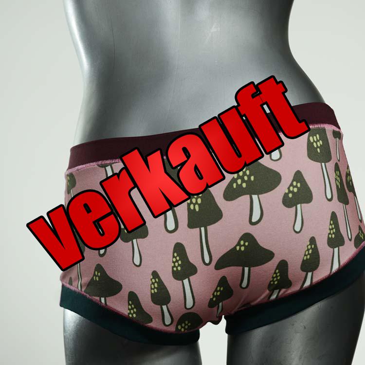attraktive ökologische sexy handgemachte Hotpant aus Biobaumwolle, Unterwäsche für Damen
