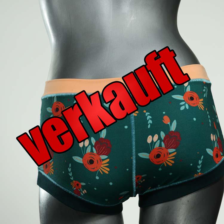 preiswerte ökologische gemusterte sexy Hotpant aus Biobaumwolle, Unterwäsche für Damen