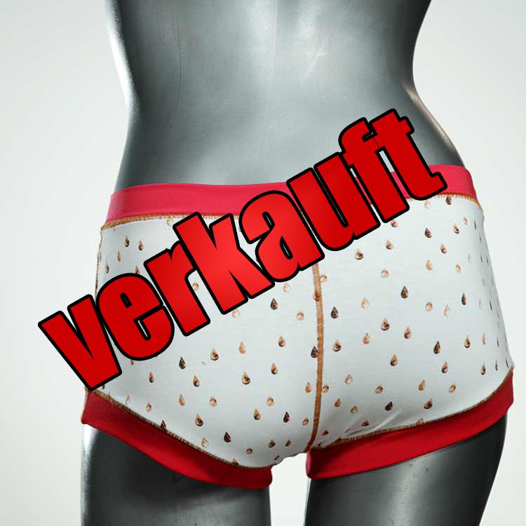 bequeme attraktive bunte schöne Hotpant aus Biobaumwolle, Unterwäsche für Damen