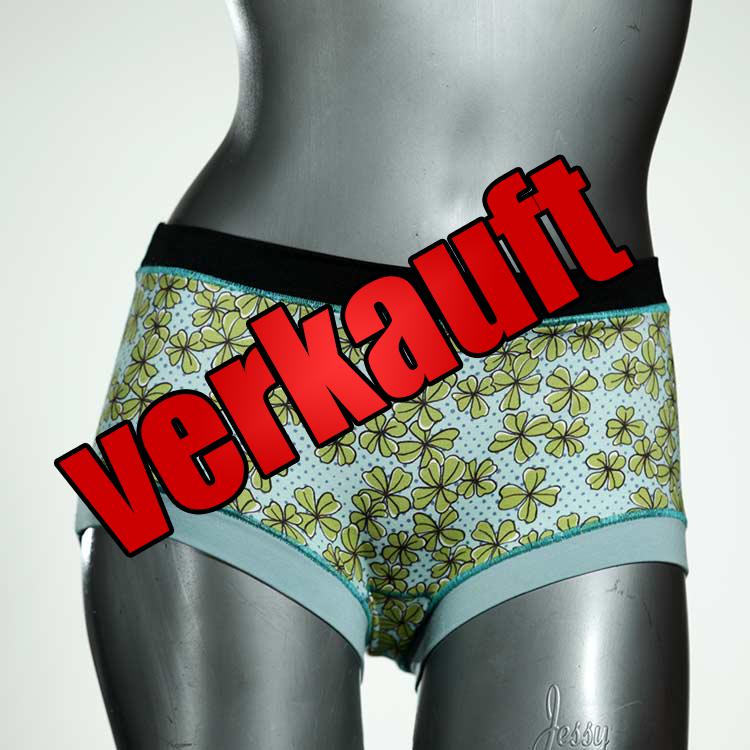 sexy attraktive bunte handgemachte Hotpant aus Biobaumwolle, Unterwäsche für Damen