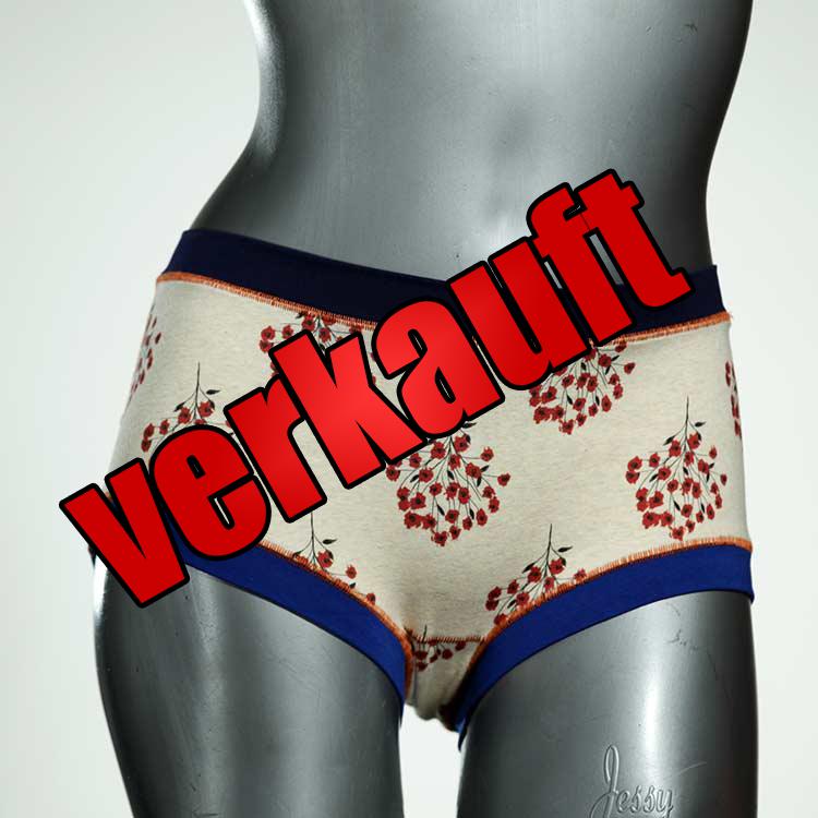 günstige preiswerte sexy bunte Hotpant aus Biobaumwolle, Unterwäsche für Damen