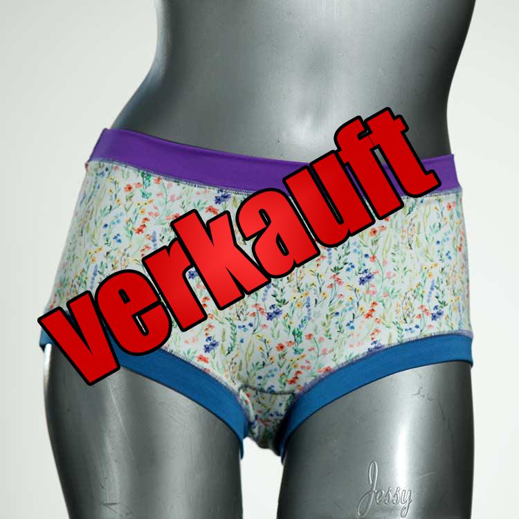 farbige sexy süße schöne Hotpant aus Biobaumwolle, Unterwäsche für Damen