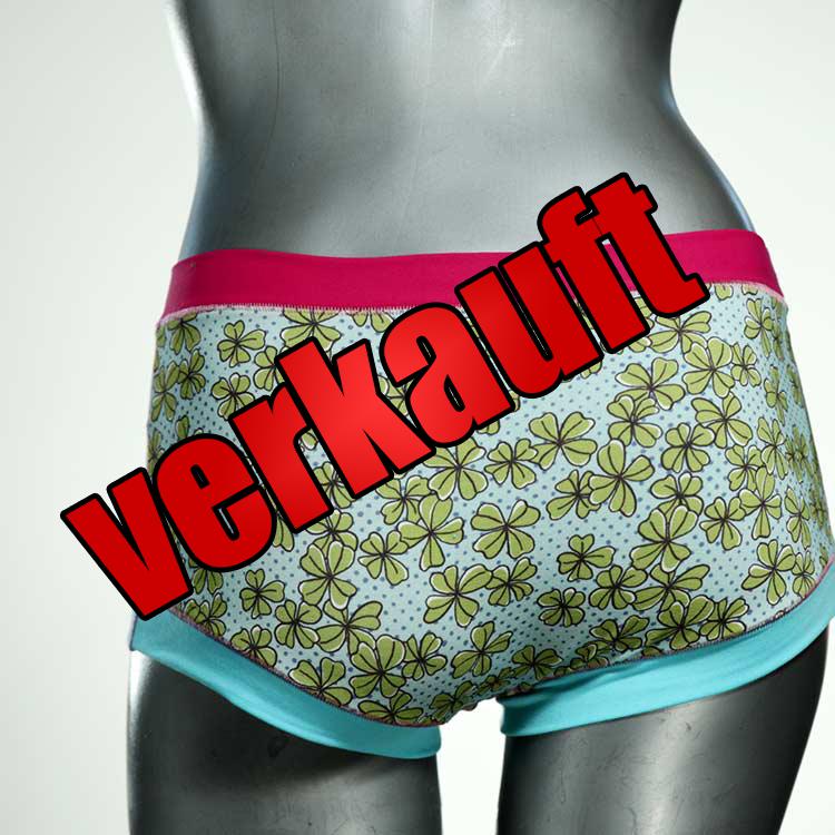 süße gemusterte bequeme schöne Hotpant aus Biobaumwolle, Unterwäsche für Damen