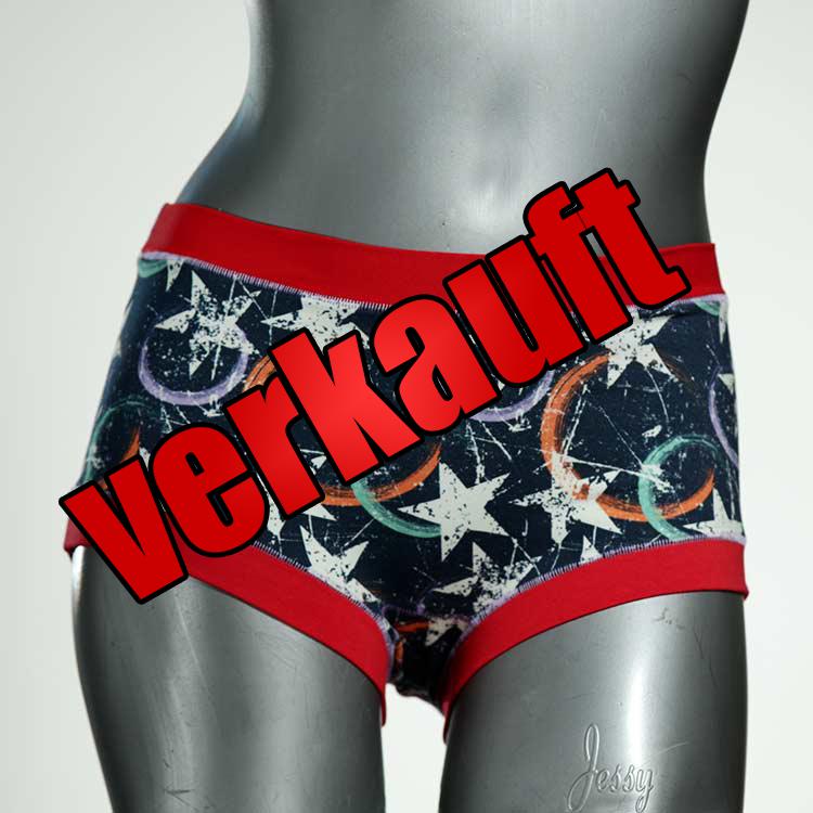 ökologische bunte attraktive bequeme Hotpant aus Biobaumwolle, Unterwäsche für Damen