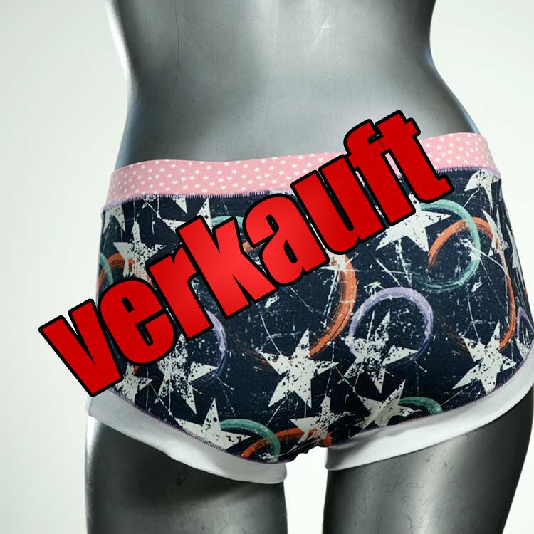 handgemachte sexy attraktive günstige Hotpant aus Biobaumwolle, Unterwäsche für Damen