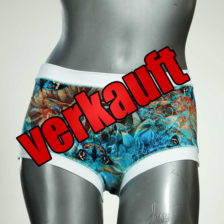 farbige sexy bequeme ökologische Hotpant aus Biobaumwolle, Unterwäsche für Damen