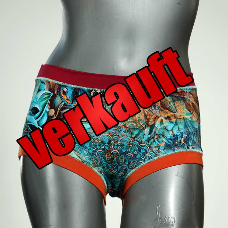 süße ökologische farbige schöne Hotpant aus Biobaumwolle, Unterwäsche für Damen