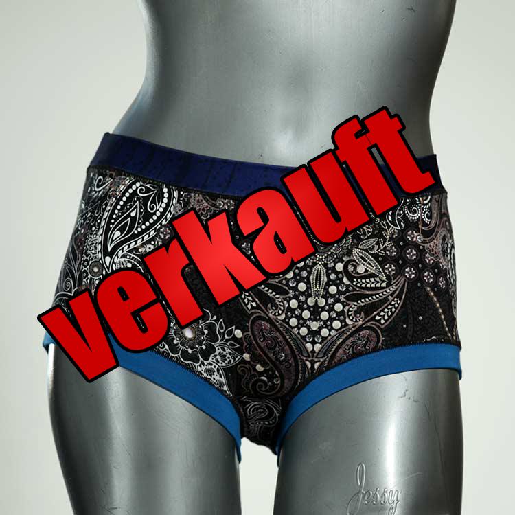 gemusterte günstige sexy attraktive Hotpant aus Biobaumwolle, Unterwäsche für Damen