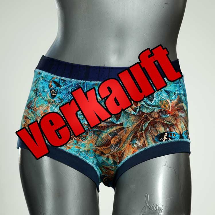 günstige handgemachte attraktive nachhaltige Hotpant aus Biobaumwolle, Unterwäsche für Damen