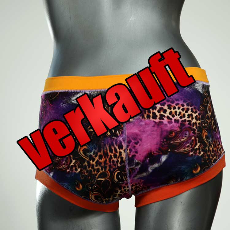 schöne bunte preiswerte süße Hotpant aus Biobaumwolle, Unterwäsche für Damen