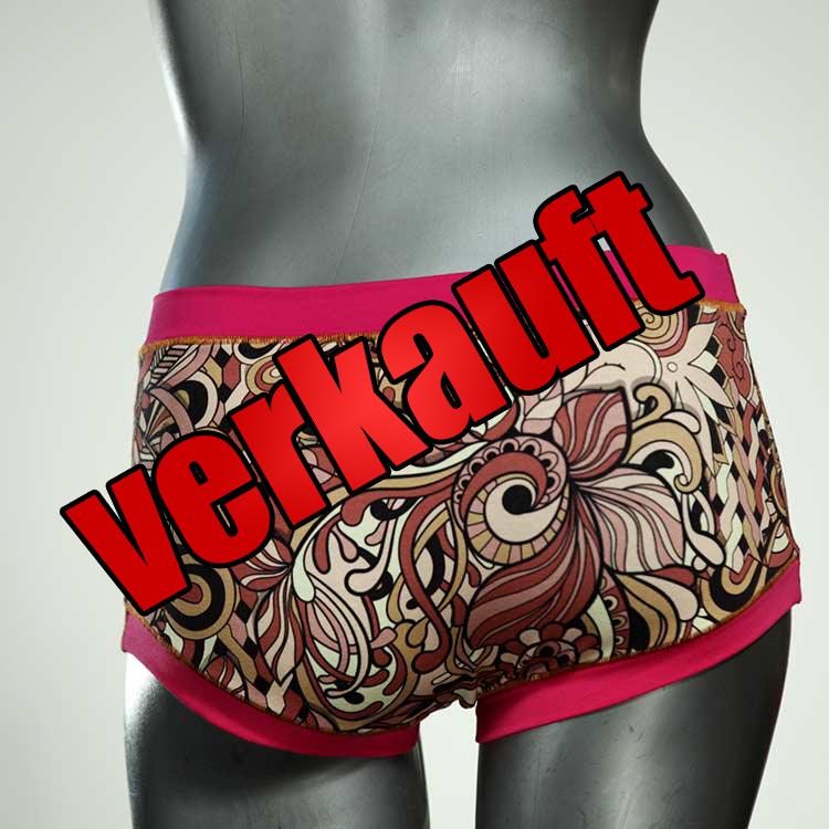 preiswerte sexy schöne gemusterte Hotpant aus Biobaumwolle, Unterwäsche für Damen